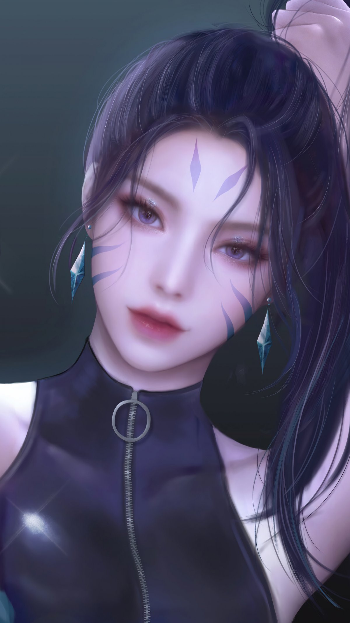 LOLӢ֮Ů KDA THE BADDEST ͬ ɯ4kֻֽ2ͼƬ