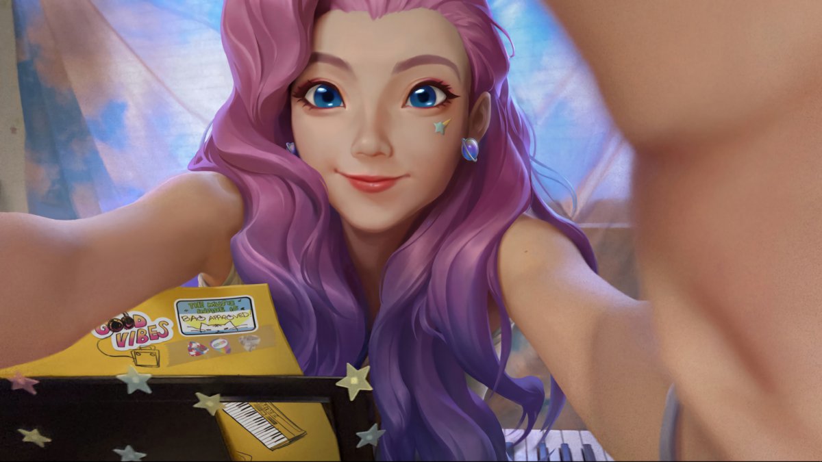 lolϷŮSeraphineӢ4kֽͼƬ