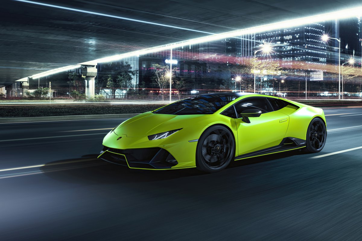 ɫܳ  Huracan Evo Fluo Capsule 4kֽͼƬ