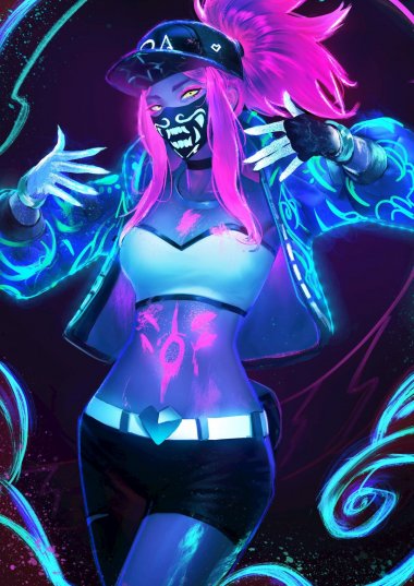 ӢLOLӰ֮ȭKDA_Akali_Neon_HiRes