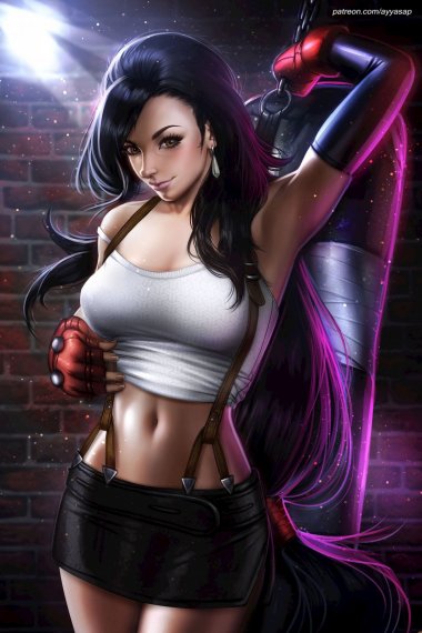 ջϵFF7 ٷTifa_by_AyyaSAP