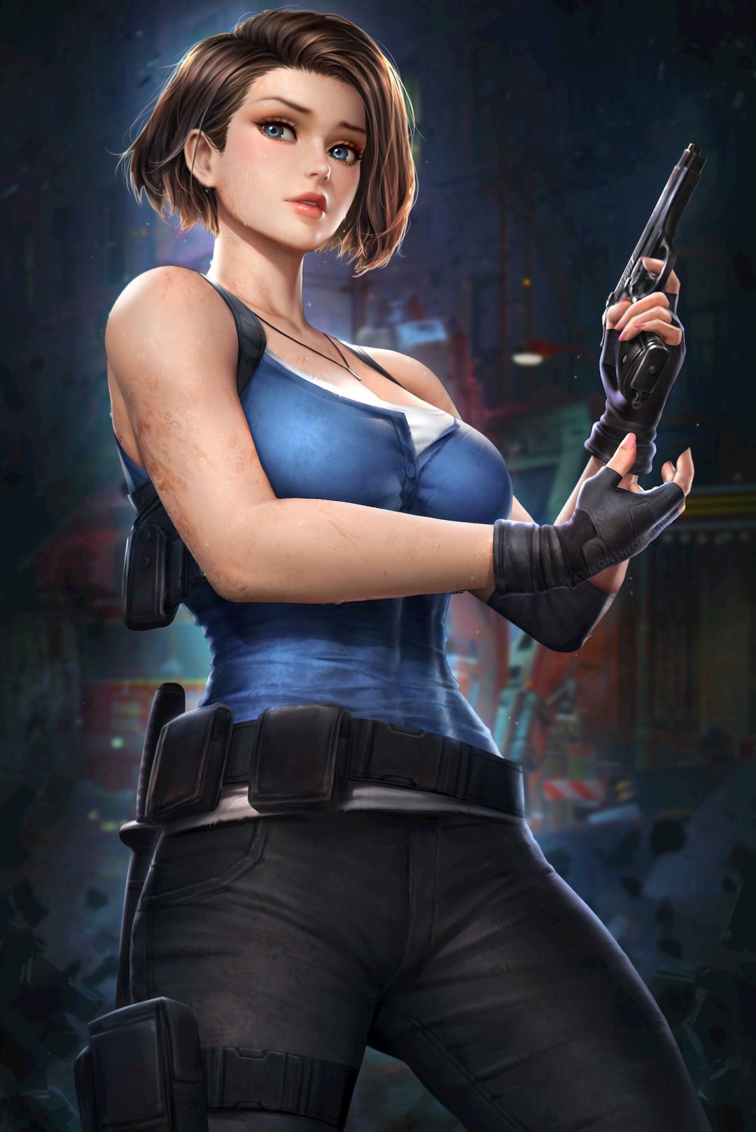 Σ׵ٰJill valentine) _hi-res BY NeoArtCor